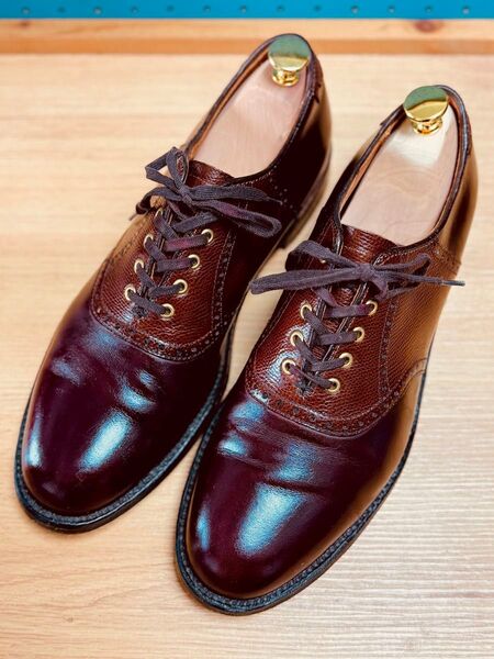 ALDEN × BEAMS PLUS / 別注 Traditional Saddle Calf US8(26.0㎝)