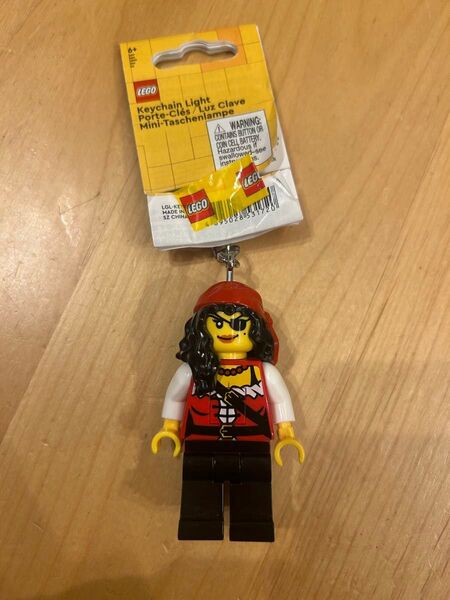 レゴ LEGO キーホルダー キーリング LEDライト女の子の海賊
