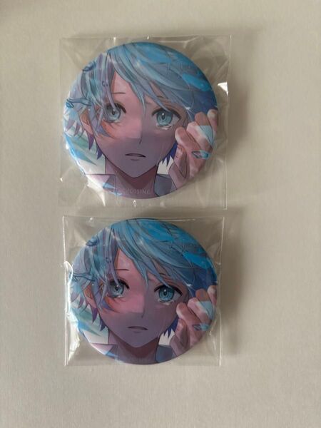 いれいす ランダム缶バッジ 17弾 Drowned Mermaid -hotoke- くん いむくん 未使用品 2個セット