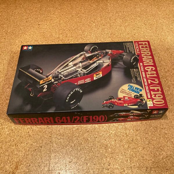 タミヤ プラモデル 1/12 ビッグスケール フェラーリ 641/2 (F190)フルビュー 未組立