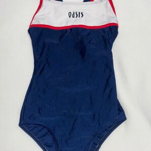 オアシス 競泳水着 Mサイズ スポーツ・サンロード 光沢 ネイビー OASIS