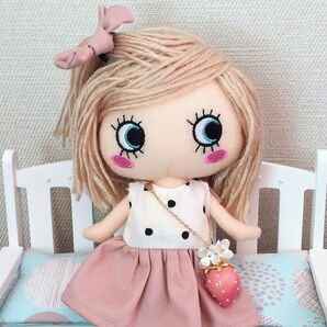 イーマリーちゃん 大きな苺ポシェット ピンク イルメール