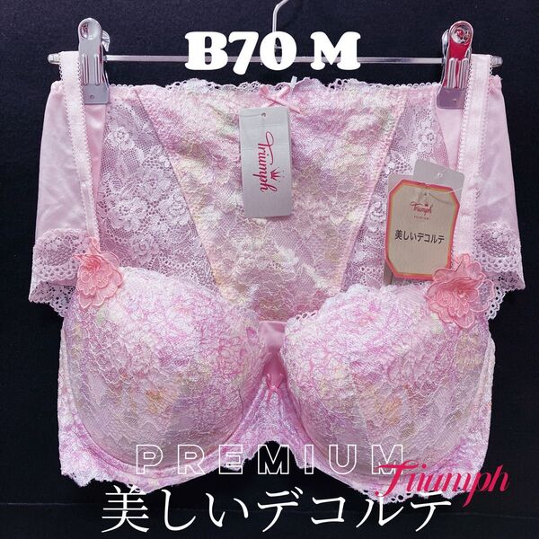 B70 トリンププレミアム レッドレーベル 0088 ブラジャー &ショーツ
