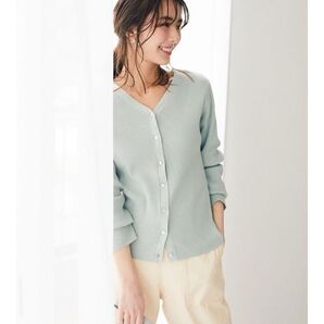 Green Parks SUGAR SPOON 前後2wayリブカーディガン