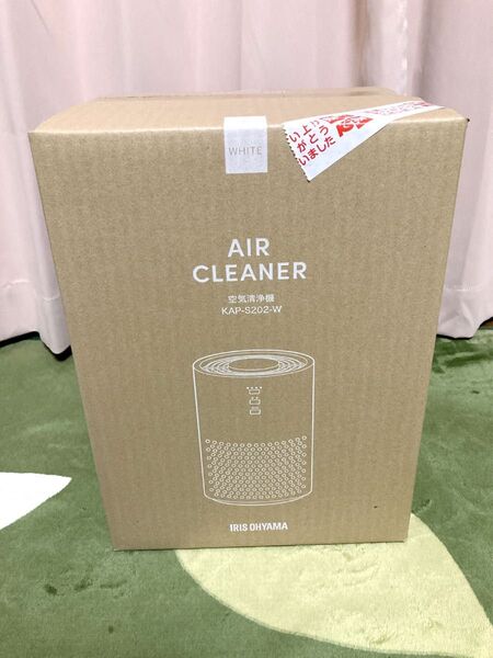 新品 アイリスオーヤマ 空気清浄機 KAP-S202-W ホワイト 白 10畳