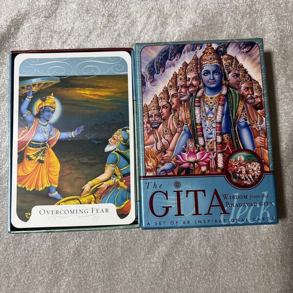 The Gita Deck オラクルカード 英語 サンスクリット語 インド タロットカード