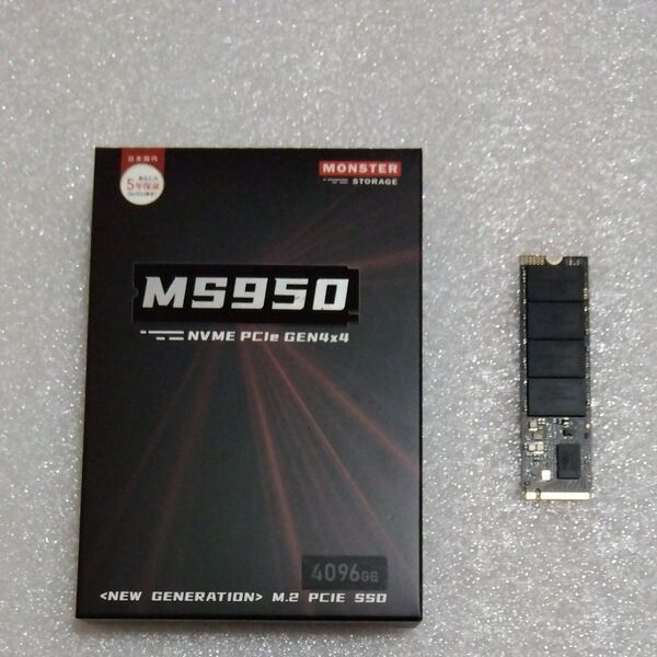 MONSTER STORAGR MS950 4TB M.2 SSD