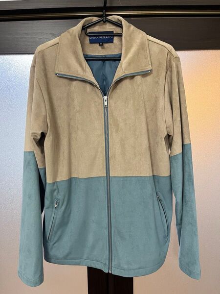 URBAN RESEARCH フェイクスエードブルゾン 38