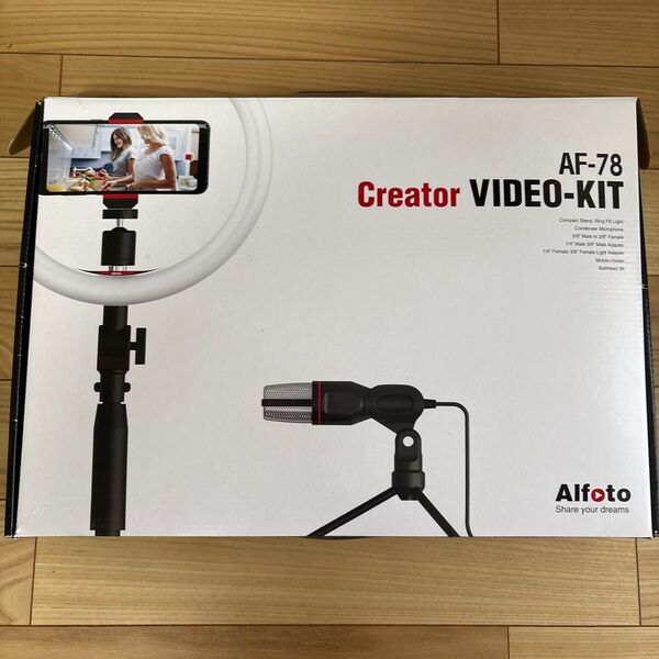 Alfoto Creator VIDEO-KIT AF-78 未使用