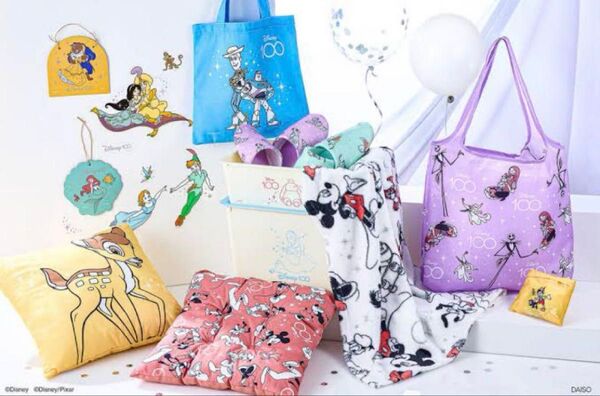 【最終処分】ディズニー100 コラボ トイストーリー トートバッグ disney