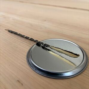 ソイルスティック 根かき棒 金剛柄 (約幅4.5mm 長さ20cm)長刀