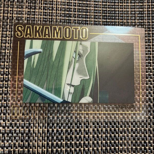 SAKAMOTO DAYS サカモトデイズ 箔押しクリアカードコレクション 神々廻