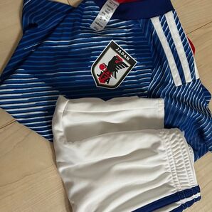 adidas サッカー日本代表 ユニフォーム パンツ 110 2点セット 新品未使用