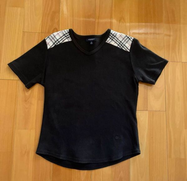Burberryロンドン 半袖 ブラック Mサイズ
