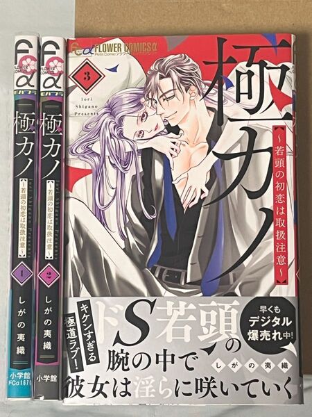 しがの夷織/極カノ~若頭の初恋は取扱注意~ 1〜3巻