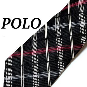 まとめ購入で大幅割引き POLO ポロ ネクタイ ビジネス シルク ブルー ヴィンテージ 古着 ネクタイ