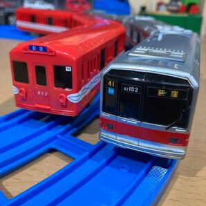 プラレール 丸の内線 02系 500形 2編成 ヘッドライト点灯しません