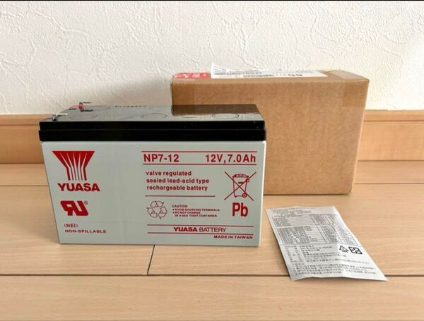 【バイク・発電機などに】ユアサバッテリー NP7-12