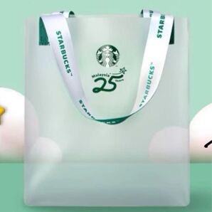 Starbucks 透明エコバッグ 25周年記念