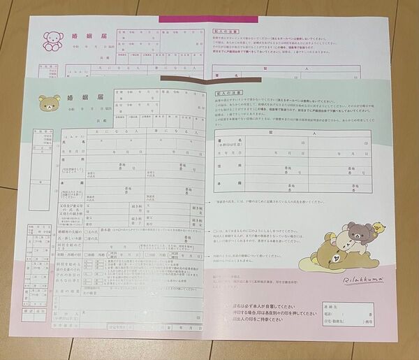 ゼクシィ 婚姻届 2枚セット