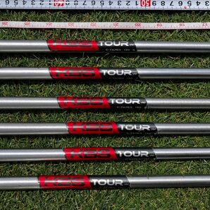 KBS TOUR C-TAPER 130"X" 6本セット 希少アイアンシャフト