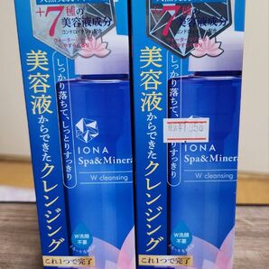 【新品】ゼリア新薬 イオナ スパ&ミネラル Wクレンジング 200ml