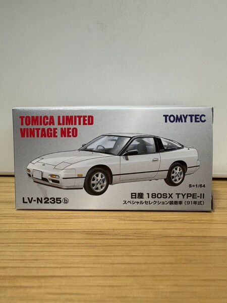 トミカリミテッドヴィンテージネオ 180SX TYPE-Ⅱ(白)