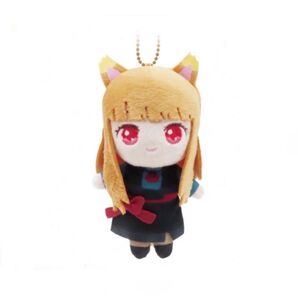 狼と香辛料 ぬいぐるみ マスコット ホロ アニメ にっこり キーホルダー