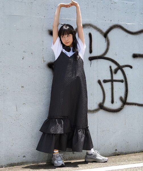 FREAK'S STORE フクレジャガードティアードキャミワンピース