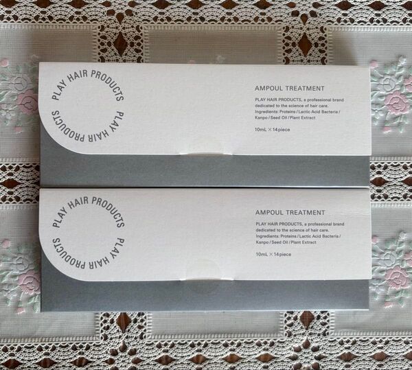 【新品未開封】 PLAY HAIR PRODUCTS PHP php プレイヘア アンプルトリートメント 10ml×14本 2箱