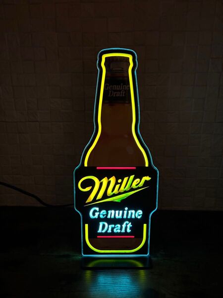 ミラービール Miller Beer 電飾 インテリアライト