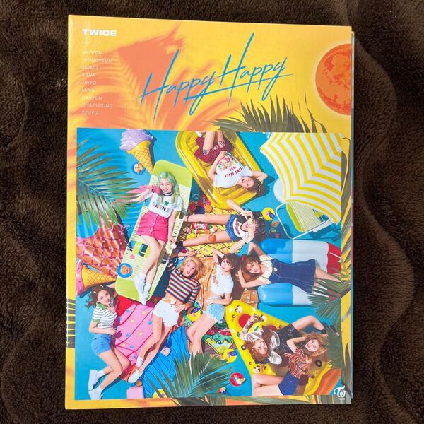 初回限定盤A (取) TWICE CD+DVD/HAPPY HAPPY 19/7/17発売 オリコン加盟店