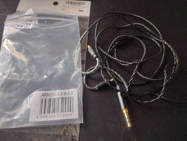 Acoustune ARM011 Pentaconn Ear Long-3.5mm3極 バルクパッケージ