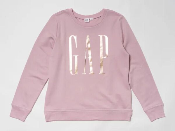 メタリック GAPロゴ Tシャツ ギャップ トップス スウェット・トレーナー