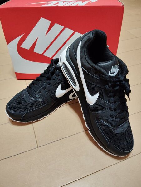 新品、未使用!ナイキ エア マックス コマンドNike Air Max Command 黒スニーカー ブラック27cm