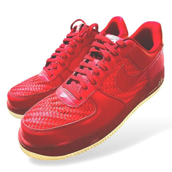 Nike Air Force 1 レッド スニーカー718152-605 エアフォース1 ナイキ