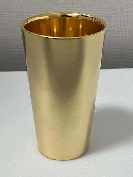 Made in TSUBAME ステンレスタンブラー 内外面24金メッキ