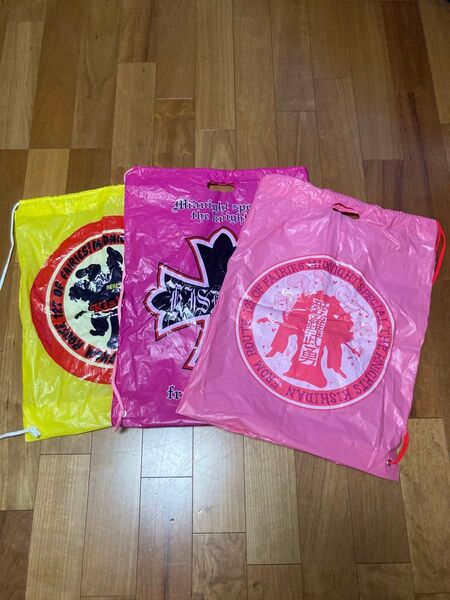 氣志團 ライブグッズ ビニールバッグ 3枚