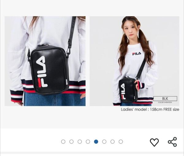 FILA(フィラ)PUミニショルダーバッグ