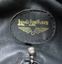 ルイスレザー Lewis Leathers ： ビンテージ 75年製 ファントム （ ヴィンテージ Lewis Leathers vintage Rider jacket phantom navy 36_画像5
