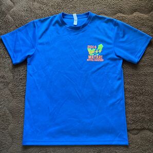 Tシャツ⑥ ポリエステル 青 maximum for sports