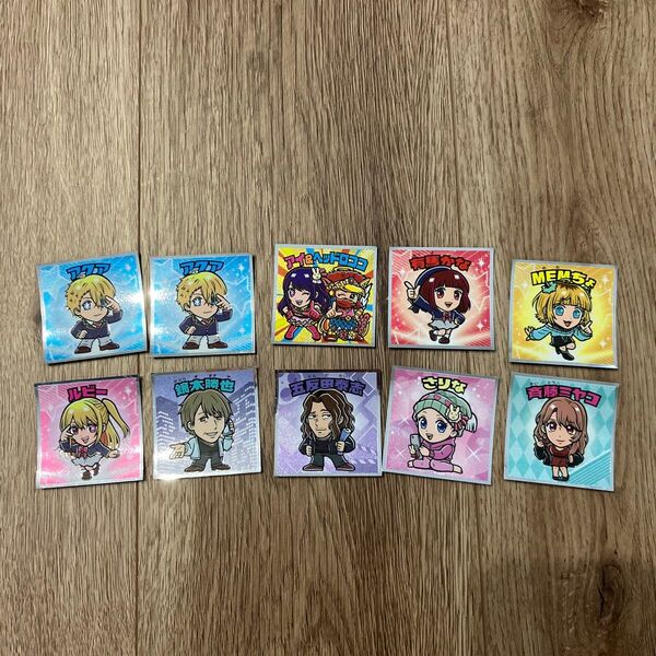 推しの子マンチョコ シール