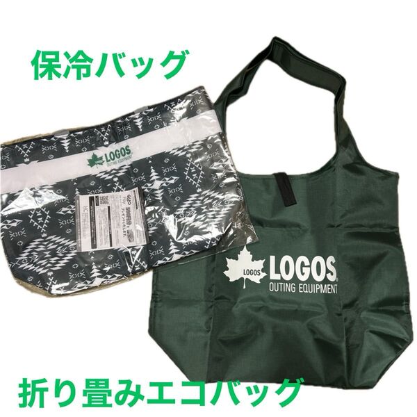 未使用品 LOGOS ロゴス 保冷バッグ ホンダコラボと折り畳みエコバッグのセット トートバッグ ショッピングバッグ