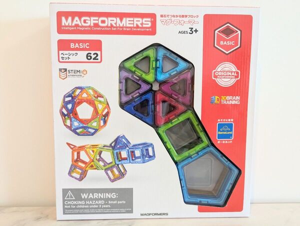 マグフォーマーズ MAGFORMERS★ベーシックセット62
