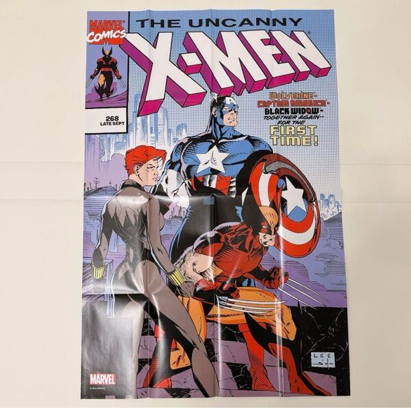 【非売品】アンキャニーエックスメン #268 ポスター アメコミ X-men