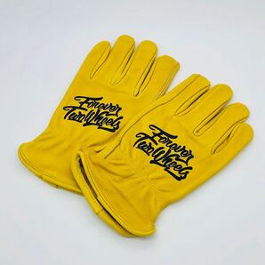 レザーグローブ バイクグローブ 【Forever Two Wheels】 S〜L