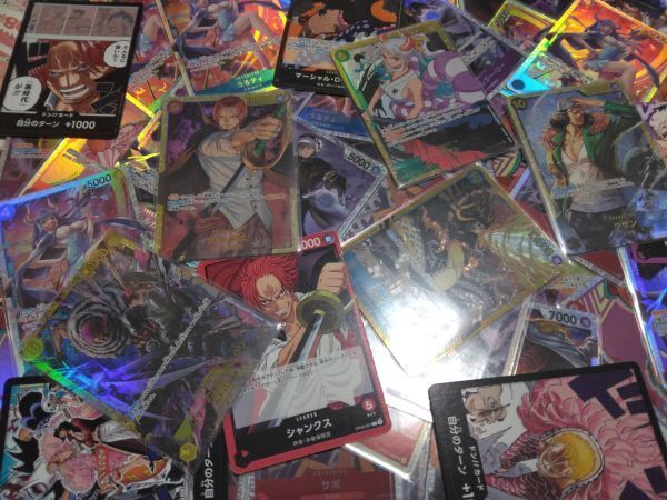 ワンピース カード SR以上49枚 ノーマル 大量 約 10キロ セット Kg SEC シャンクス カタクリ カイドウ ヤマト クザン ルフィ ロー
