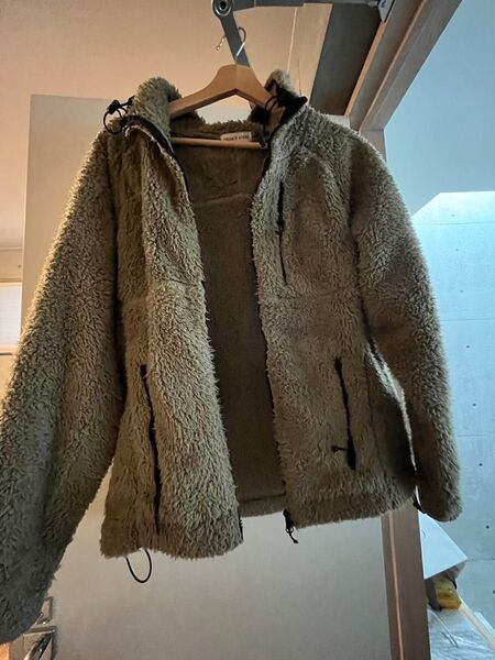 定価1.2万美品ボアジャケット メンズ mサイズ フリークスストア freaks store 緑系 フリース 極暖