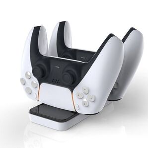 【新品】DOBE PS5コントローラー充電スタンド/指示ランプ/2台同時充電