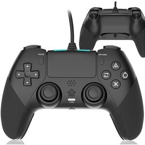 【新品】PS4/PC コントローラー有線/振動/背面ボタン/ゲームパッド